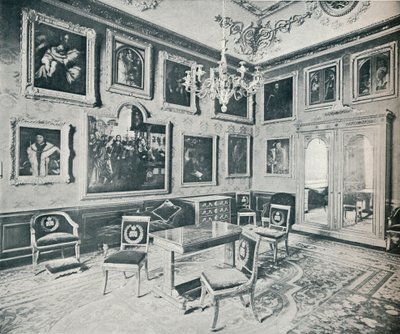 Az állami öltöző a windsori kastélyban, 1899, 1901 alkotó: HN King