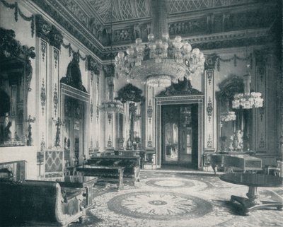 A fehér rajzszoba a Buckingham-palotában, 1899, 1901 alkotó: HN King