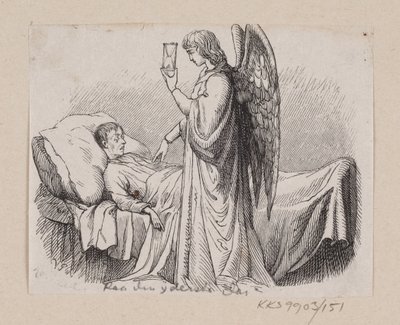Illusztráció az "Utolsó napon" című filmhez H.C. Andersen, "Tündérmesék és történetek", 2. kötet alkotó: H.P. Hansen