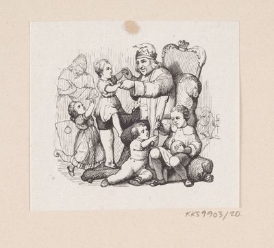 Illusztráció a "The Traveling Companion" című filmhez H.C. Andersen, "Tündérmesék és történetek", 1. kötet alkotó: H.P. Hansen