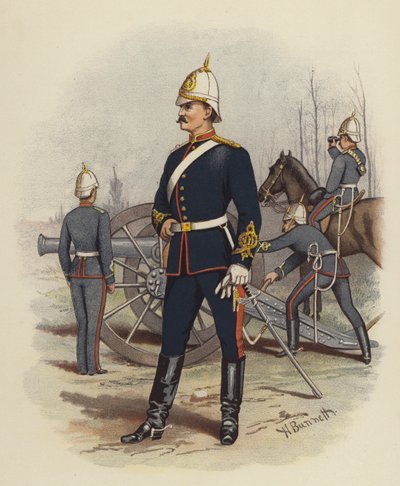 Viktoriánus Tüzérség alkotó: H. Bunnett