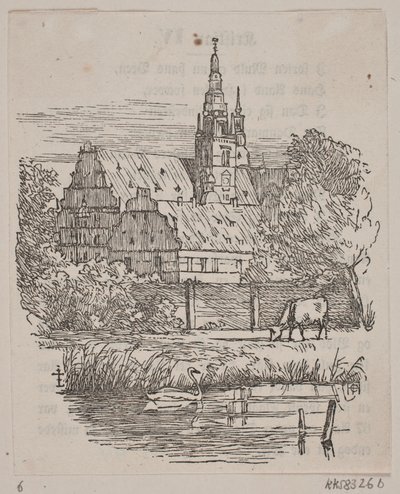 Frederiksborg kastély alkotó: H. C. Henneberg