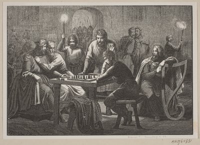 Illusztráció Fabricius Dánia történelméhez. alkotó: H. C. Henneberg