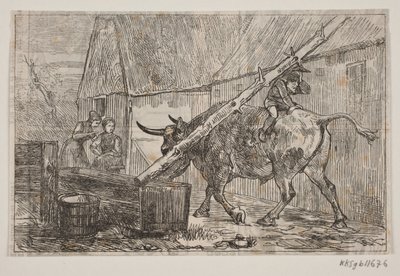 Nissen Ritt a Studon alkotó: H. C. Henneberg