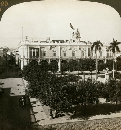A Generals Captains Palace, Havanna, Kuba. alkotó: H. C. White
