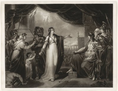 Timoclea voor Alexander Timoclea Sándor elé került (cím a tárgyon) alkotó: H. Gillbank