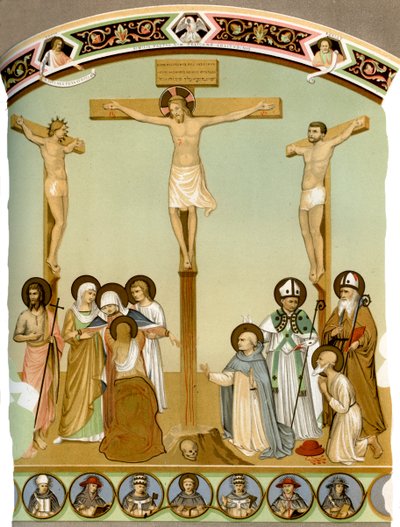 Krisztus a kereszten, XV. század 1849. alkotó: H Moulin