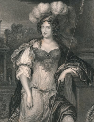Frances Theresa Stewart, Richmond hercegnője, 19. század közepe. alkotó: H. Robinson