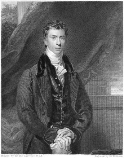Henry Peter Brougham, Brougham and Vaux 1. báró, skót ügyvéd és politikus, 1833 alkotó: H. Robinson