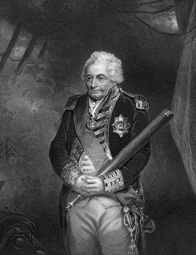 John Jervis, St Vincent grófja, 1809 c1857 alkotó: H. Robinson