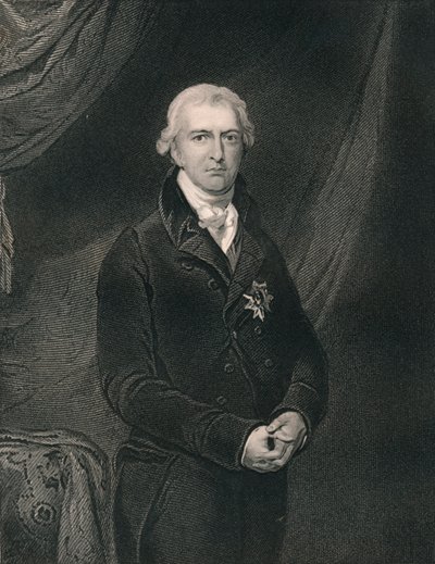 Robert Banks Jenkinson, Liverpool grófja, 1820 körül, 19. század közepe. alkotó: H. Robinson