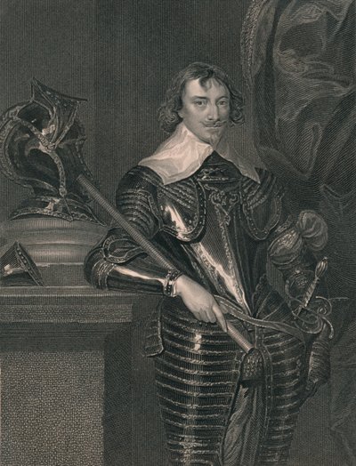 Robert Rich, Warwick grófja, 1630-as évek, 19. század eleje-közepe. alkotó: H. Robinson