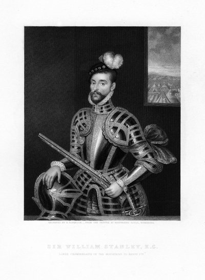 Sir William Stanley, 19. század alkotó: H. Robinson