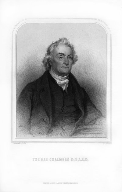 Thomas Chalmers, skót isteni, 1870. alkotó: H. Robinson