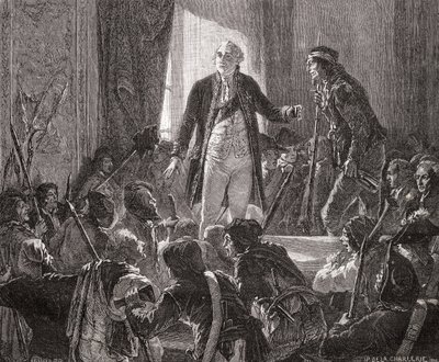 XVI. Lajos király (1754-93): Italok a nemzet egészségére, 1792. június 20. alkotó: H. de la Charlerie