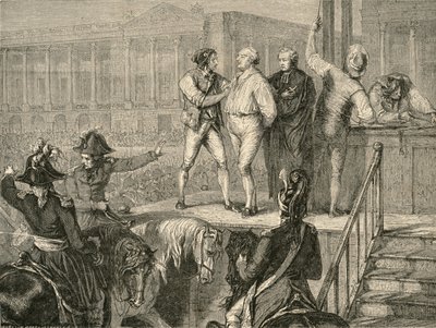 XVI. Lajos kivégzése 1793. január 21-én alkotó: H. de la Charlerie