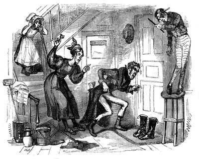Charles Dickens "The Old Curiosity Shop" alkotó: Hablot Knight Browne