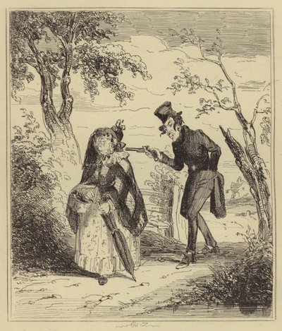 Bartlett lelövi Mrs Lewist alkotó: Hablot Knight Browne