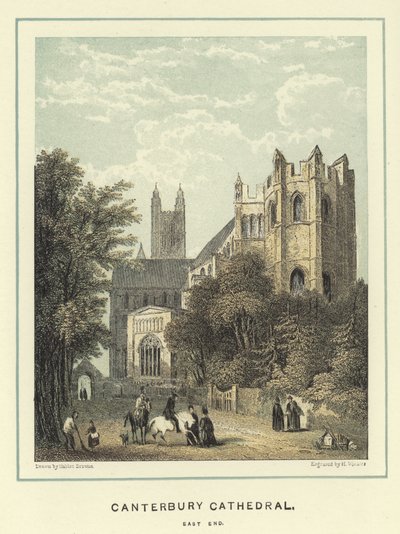 Canterbury katedrális, keleti vége alkotó: Hablot Knight Browne