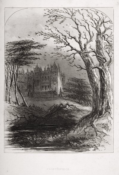 Charles Dickens (1812-70) 1853-ban kiadott „Bleak House” című előlapja alkotó: Hablot Knight Browne