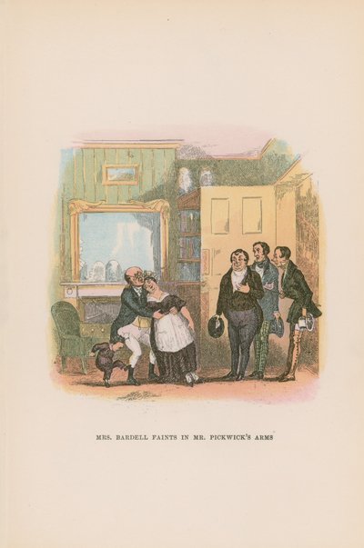 Illusztráció a Pickwick Papershez alkotó: Hablot Knight Browne