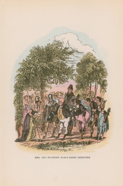 Illusztráció a Pickwick Papers számára alkotó: Hablot Knight Browne