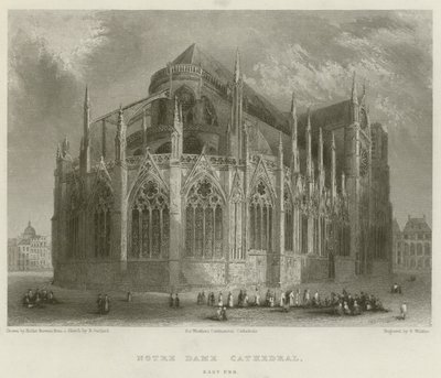 Notre Dame katedrális, East End alkotó: Hablot Knight Browne