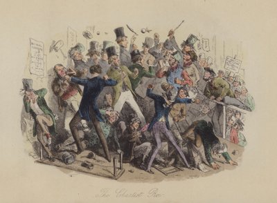 A Chartist Row alkotó: Hablot Knight Browne