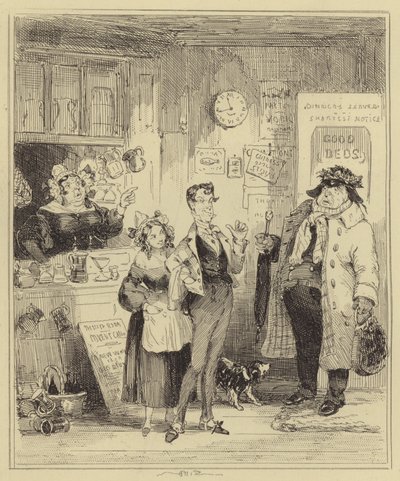 Az ember a szőnyegtáskával alkotó: Hablot Knight Browne