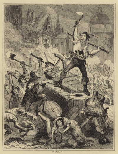 Wilkes zavargások alkotó: Hablot Knight Browne