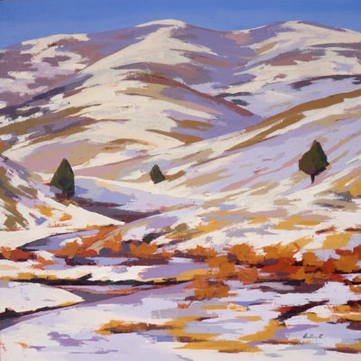 Márciusi dallam, 2025 körül (olaj, vászon) alkotó: Hadley Rampton