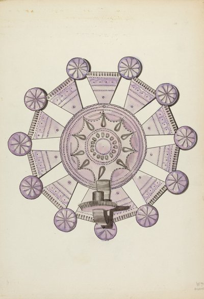Gyertyatartó alkotó: Hal Blakeley