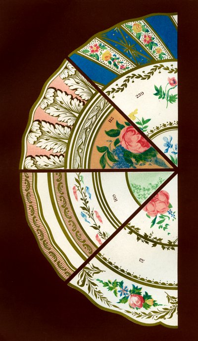 Derby minták, 1876. alkotó: Hall and England