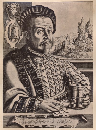 Hans Sebald Lautensack német nyomdász, rajzoló és éremdíjas, 1894. XVI. század alkotó: Hanns Sebald Lautensack