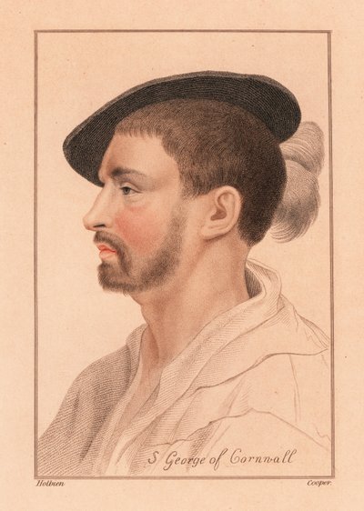 Simon George of Quocoute, Cornwall, 1812 (metszet) alkotó: Hans (after) Holbein the Younger