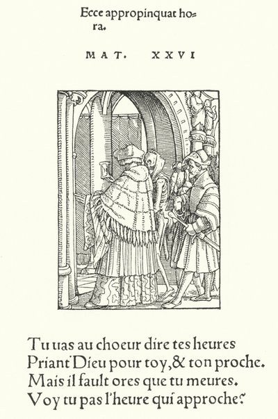 A kánon (metszet) alkotó: Hans (after) Holbein the Younger