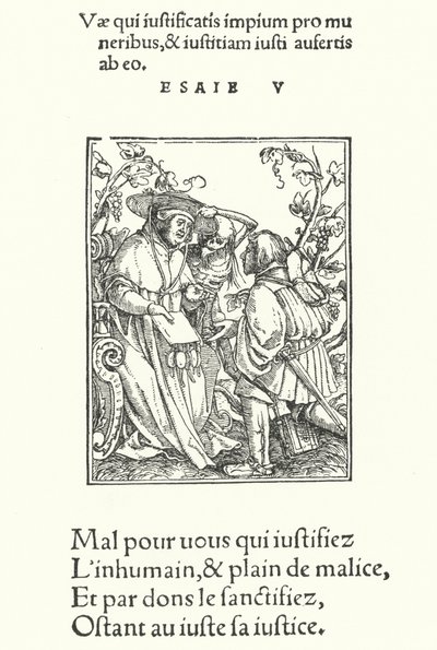 A bíboros (metszet) alkotó: Hans (after) Holbein the Younger