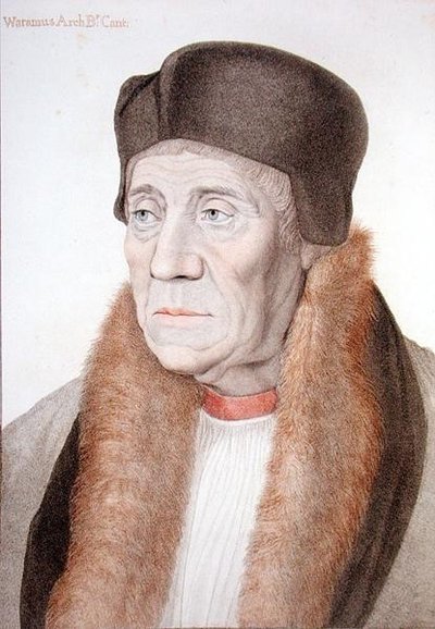 William Warham (1450-1532) Francesco Bartolozzi (1727-1815) metszete (metszet) alkotó: Hans (after) Holbein the Younger