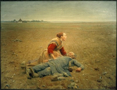 Kimerült alkotó: Hans Andersen Brendekilde