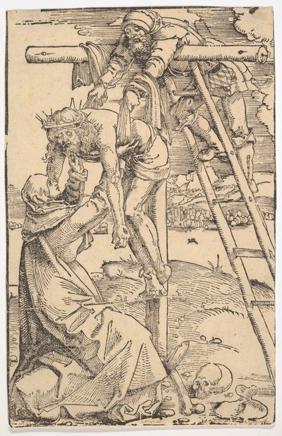 Leszállás a keresztről, 1505. alkotó: Hans Baldung