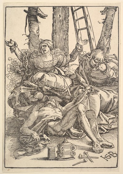 Siralom Krisztusért, 1510. alkotó: Hans Baldung