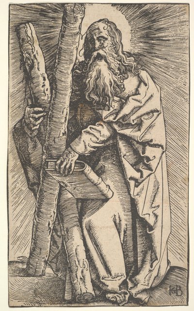 Szent András, 15-16. század. alkotó: Hans Baldung