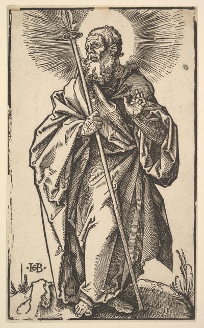 Szent Tamás Krisztustól és az apostoloktól, 1519. alkotó: Hans Baldung