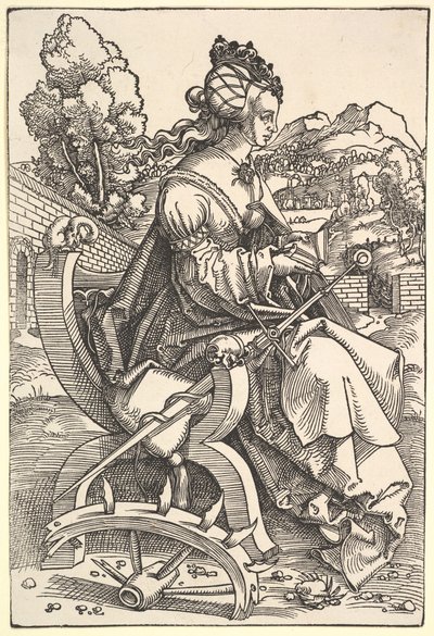 Utca. Catherine, kb. 1505. alkotó: Hans Baldung