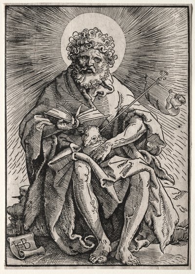 Keresztelő Szent János alkotó: Hans Baldung