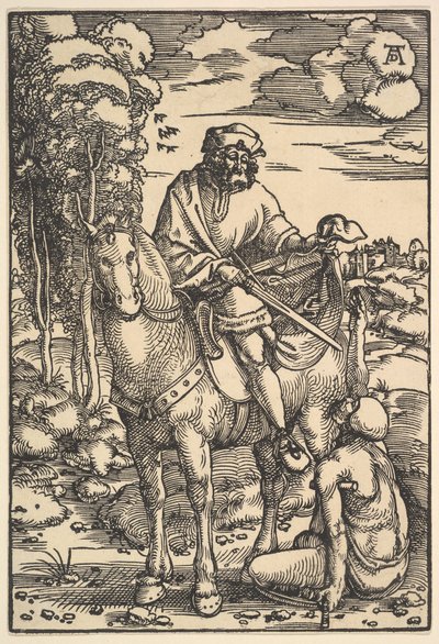 Szent Márton, 16. század. alkotó: Hans Baldung