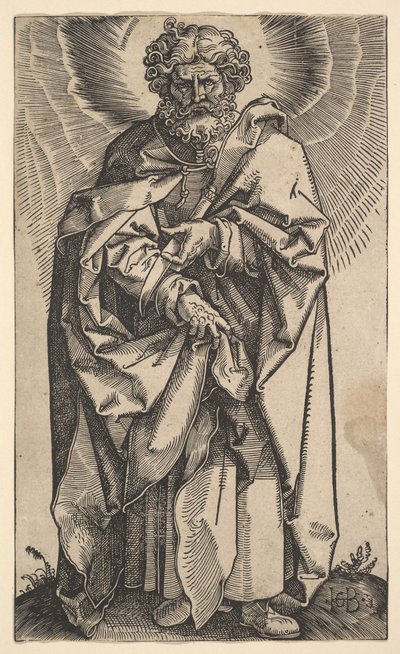 Szent Fülöp Krisztustól és az apostoloktól, 1519. alkotó: Hans Baldung