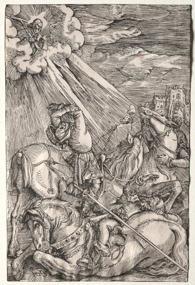 Szent Pál megtérése alkotó: Hans Baldung