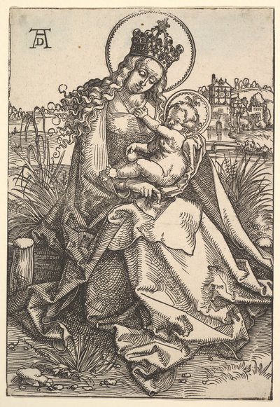 Szűz a füves parton, 1505. alkotó: Hans Baldung