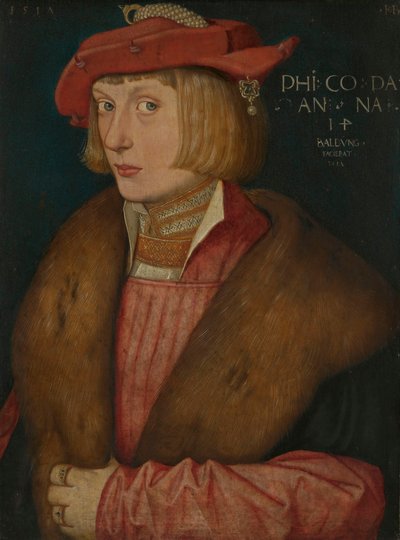 Német: Philip Palatinus gróf Philip a Harcos Philip Bellicosus gróf alkotó: Hans Baldung Grien